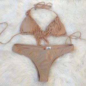 Forever 21 tan bikini